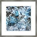 Blue Ice Framed Print