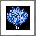 Blue Lotus Framed Print