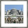 Blue Mosque In Istanbul Turkey Framed Print