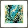 Blue Phoenix Framed Print