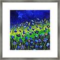 Blue Poppies 674190 Framed Print