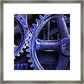 Blue Power Framed Print