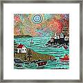 Blue Sea Framed Print