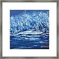 Blue Silence Framed Print