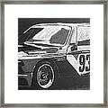 Bmw 3.0 Csl Alexander Calder Art Car Framed Print