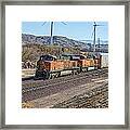 Bnsf 7454 Framed Print