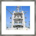 Boat Antennas Framed Print