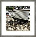 Boat On The Beach - St Ives Harbour Framed Print
