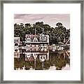 Boathouse Row Framed Print