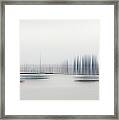 Boats In The Harbour Framed Print