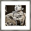 Bob Dylan Framed Print