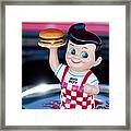 Bob's Big Boy Doll Framed Print