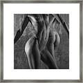 Body Language Framed Print