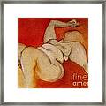 Body Of A Woman Framed Print