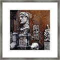 Body Parts The Colossus Of Constantine Rome Framed Print