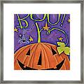 Boo Framed Print