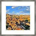 Book Clifs Framed Print