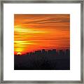 Boston Sunrise Framed Print