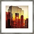 Boston Sunrise Framed Print