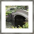 Bow Bridge Iv Framed Print