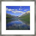 Bowman Lake Montana Framed Print