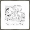 Boy, Are You A Tough Nut To Crack!  This Framed Print
