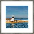 Brant Point Lighthouse Nantucket Framed Print