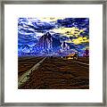 Breaking Point Reached Framed Print