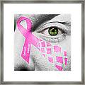 Breast Cancer Awareness Framed Print