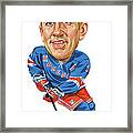 Brian Leetch Framed Print