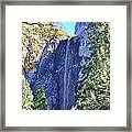 Bridalveil In Yosemite Framed Print