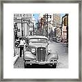 Broad Street Socony Framed Print