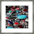 Brooches Framed Print