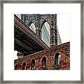 Brooklyn Bridge 2 Framed Print