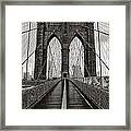 Brooklyn Bridge 3 Framed Print