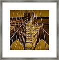 Brooklyn Bridge Framed Print