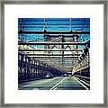 Brooklyn Bridge..i Heart The Bk... Miss Framed Print