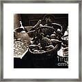 Brunch In The Loire Valley Framed Print
