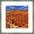 Bryce Canyon Panorama Framed Print