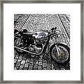 Bsa Rocket Gold Star Framed Print