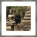 Buddha Sukhothai Thailand Framed Print