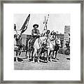 Buffalo Bill And Friends Framed Print