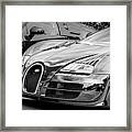 Bugatti Legend - Veyron Special Edition -0845bw Framed Print