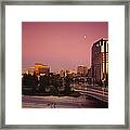 Buildings In A City, Sacramento Framed Print