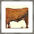 Bull Framed Print