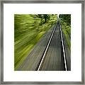 Bullet Train Framed Print