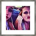 Bus Rides With The Ginger! #gametime Framed Print