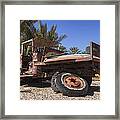 Busted Willys Mb Color Framed Print
