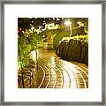 Butchart Gardens Christmas Framed Print