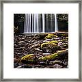 Butte Creek Falls Framed Print